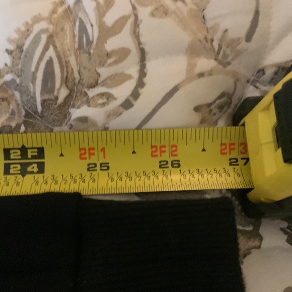 Very cool DVF pants with genuine leather around waist EUC - Picture 9 of 9